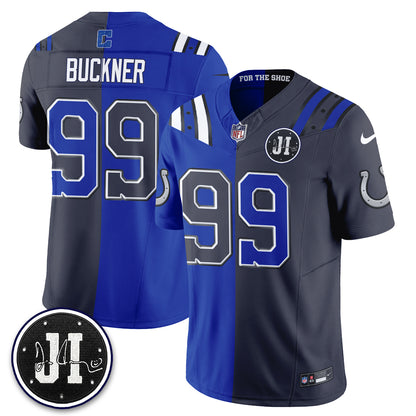 Indianapolis Colts 2026 Rivalries Split Vapor Jersey - Stitched