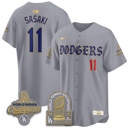 LAD Vapor Limited Jersey - Back to Back 9x Champs - All Stitched