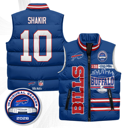 BUF "Mafia" Edition Puffer Vest - Printed