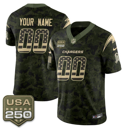 LVG 2026 Salute to Service Vapor Custom Jersey - Stitched
