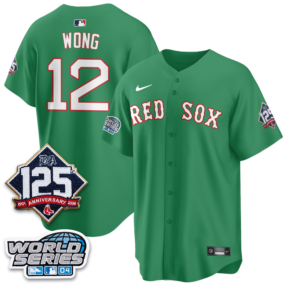Boston Red Sox Throwback 2004 Vapor Jersey - Stitched