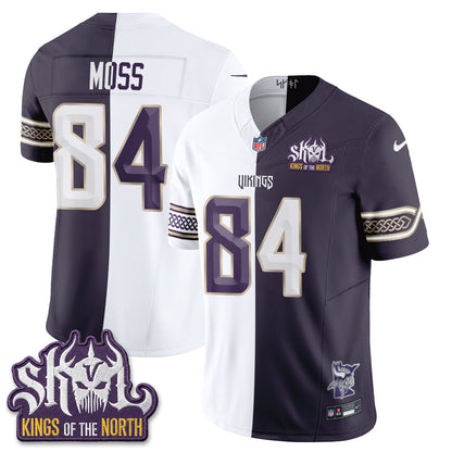 MIN 2026 Rivalries Split V2 Vapor Jersey - Stitched
