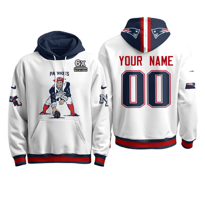 NE Minuteman Edition Custom Fleece Hoodie - Printed