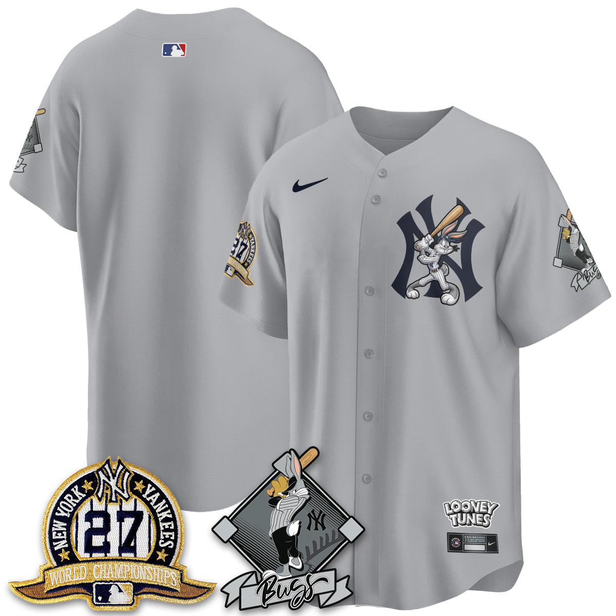 New York Yankees Bunny Vapor Limited Jersey V2- Stitched