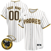 White Pinstripe