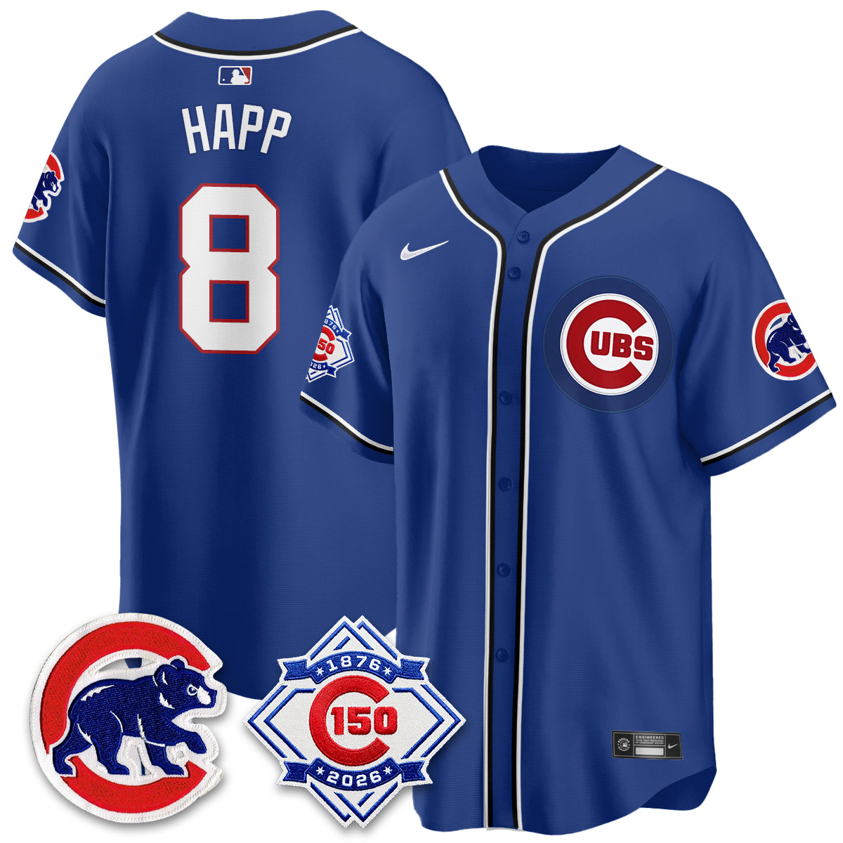 CHC 150th Anniversary Black Out Style Vapor Premier Limited Jersey - All Stitched (1)