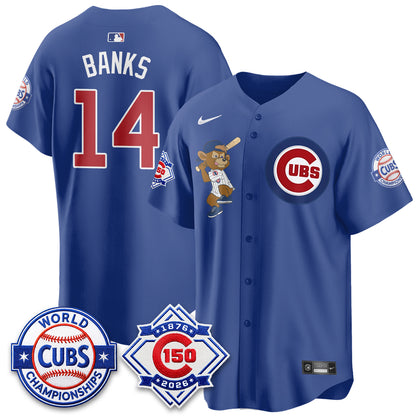 Chicago Cubs Clark Edition Vapor Limited Jersey - Stitched