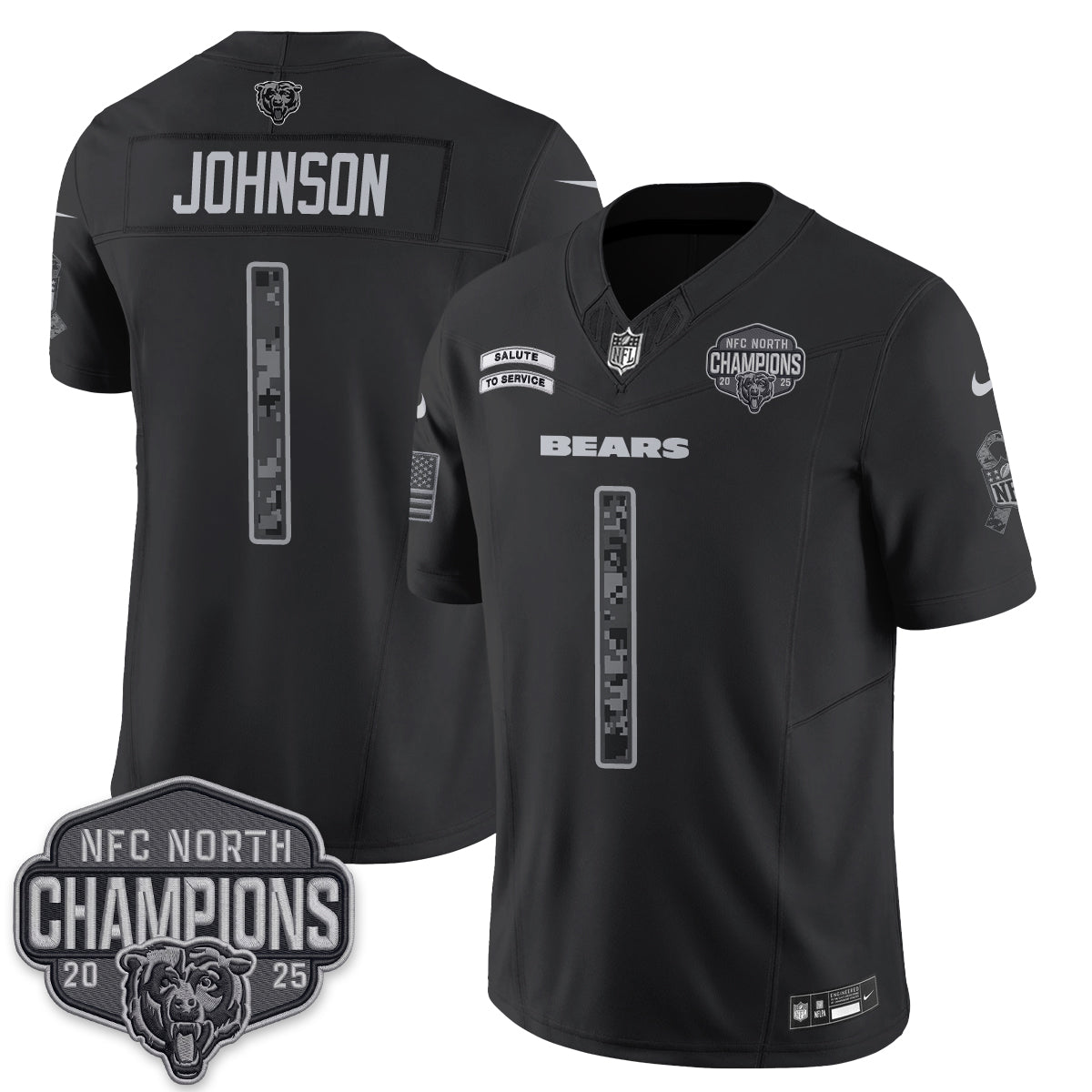 CHI 2026 Salute to Service V2 Vapor Jersey - Stitched