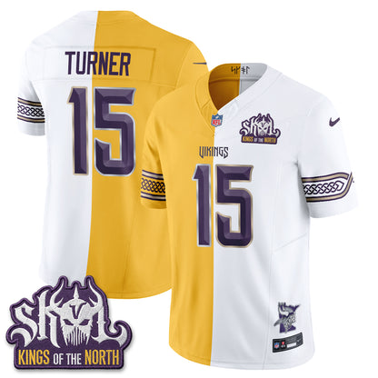 MIN 2026 Rivalries Split V2 Vapor Jersey - Stitched