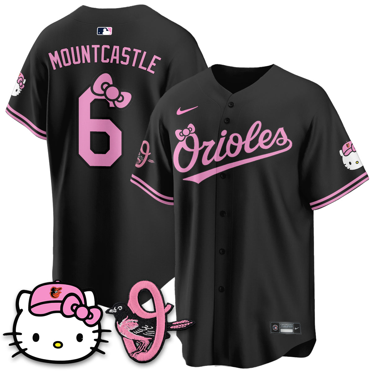 Baltimore Orioles x Meow KT Vapor Premier Limited Jersey - Stitched