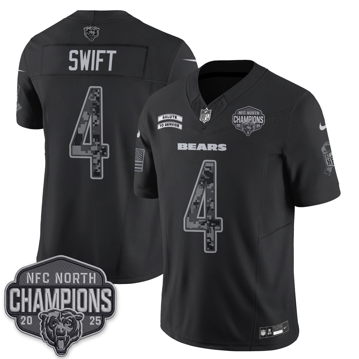 CHI 2026 Salute to Service V2 Vapor Jersey - Stitched