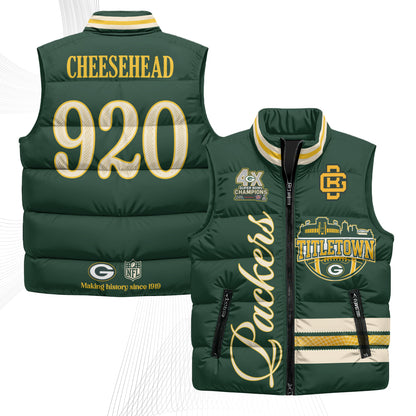 GB 2026 Rivalries Puffer Vest - Printed