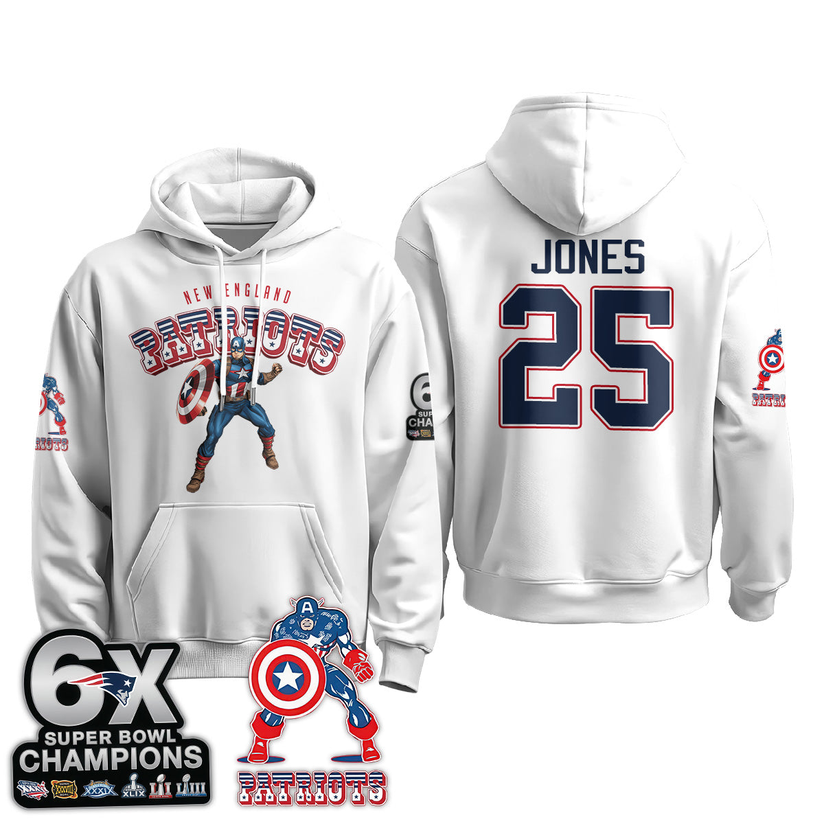 NE x Liberty Guardian Edition Pullover Hoodie V2 - Printed