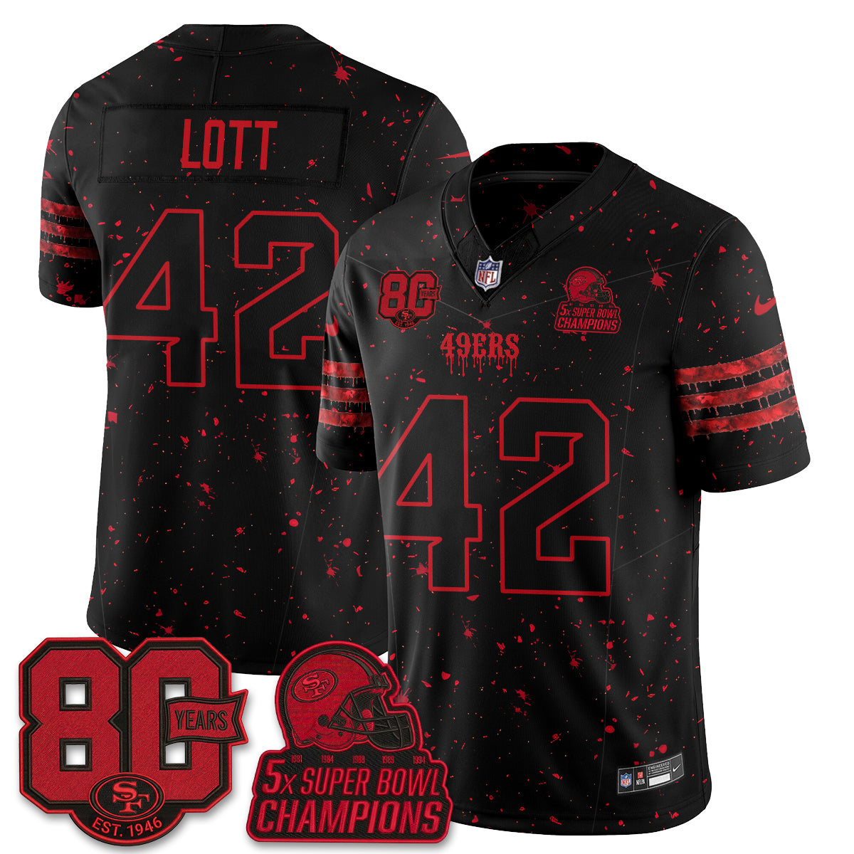 SF Slasher Edition Vapor Jersey - Stitched