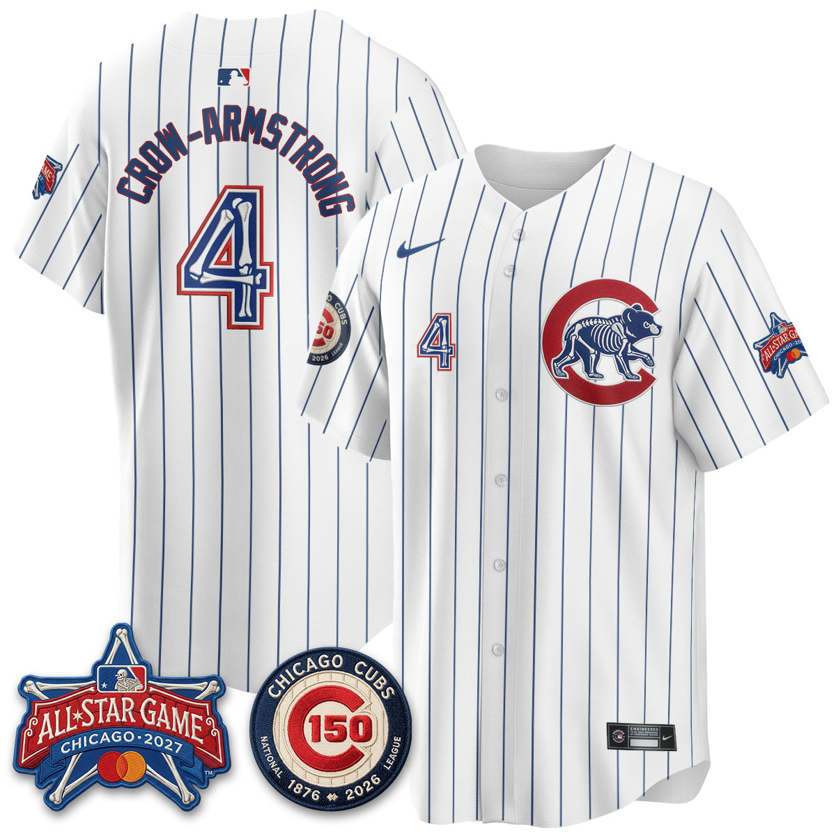 CHC Skeleton Edition Vapor Limited Jersey - Stitched