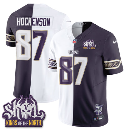 MIN 2026 Rivalries Split V2 Vapor Jersey - Stitched