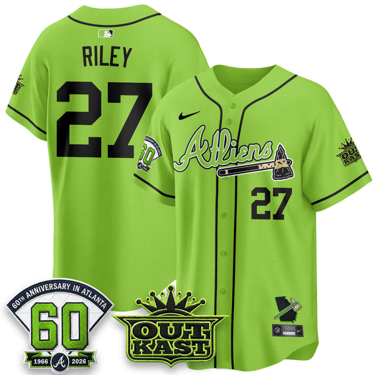 ATL x Outkast Atliens Vapor Jersey - Stitched