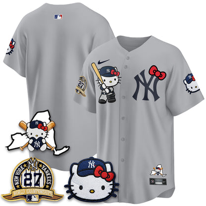 NYY Meow KT 2026 Vapor Limited Jersey - All Stitched