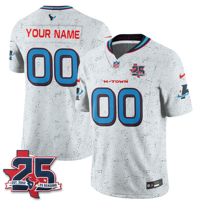 HOU Fangear Edition Vapor Custom Jersey - Stitched