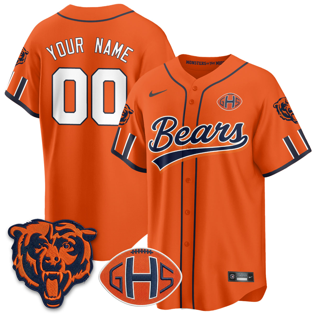 CHI 2026 Rivalries Baseball Vapor Custom Jersey - Stitched