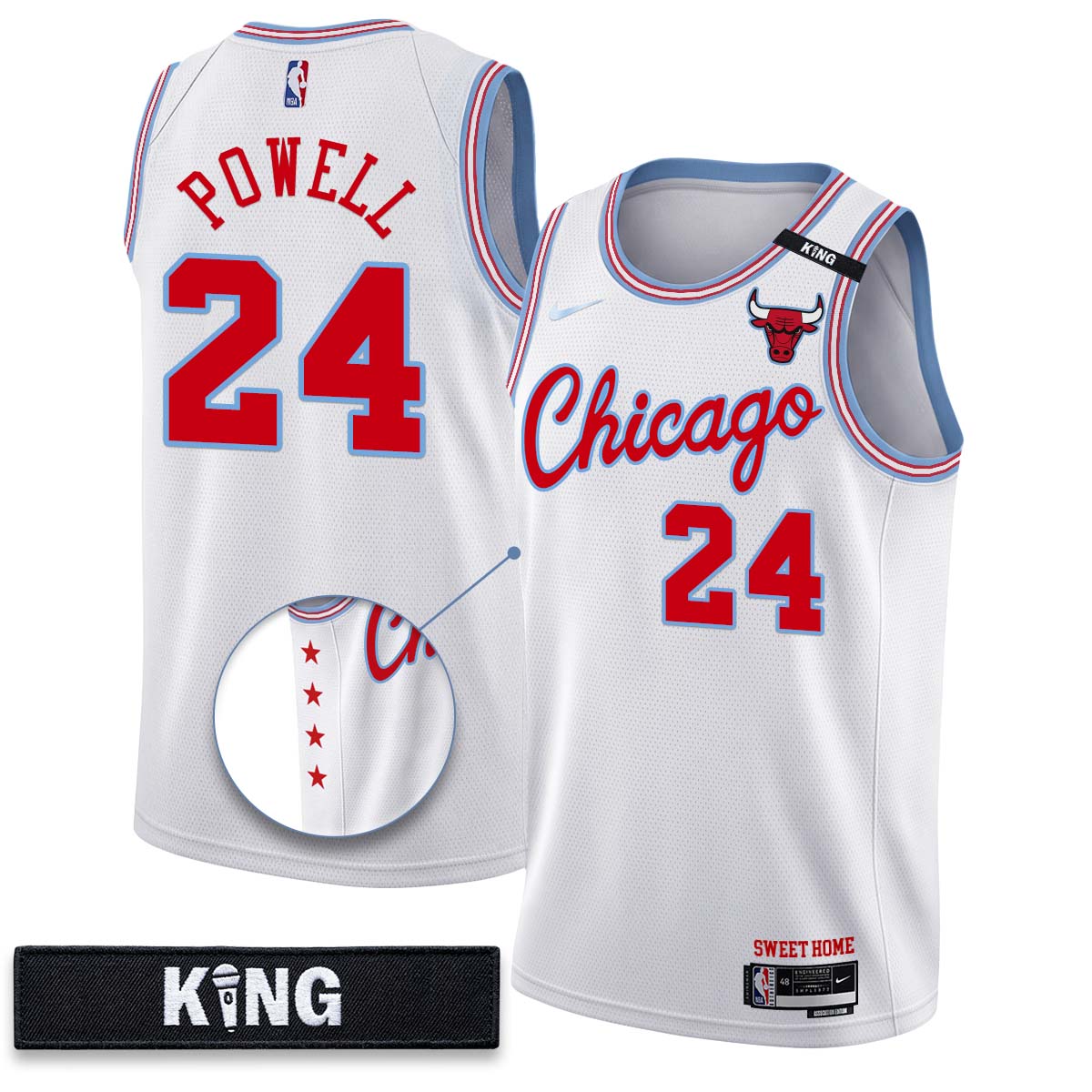 Chicago Bulls 10 Years Anniversary Vapor Jersey - Stitched