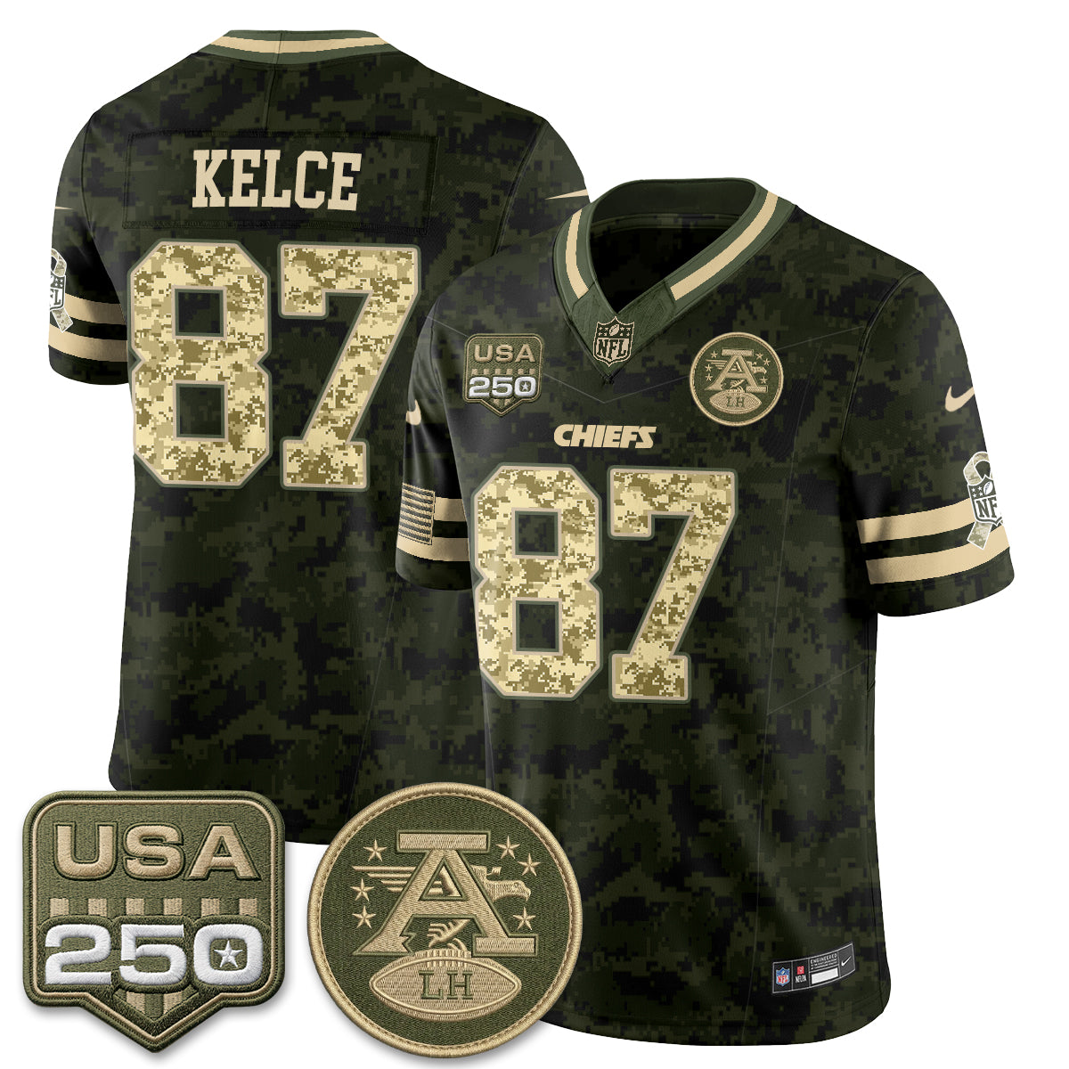KC 2026 Salute to Service Camo Edition V2 - Stitched