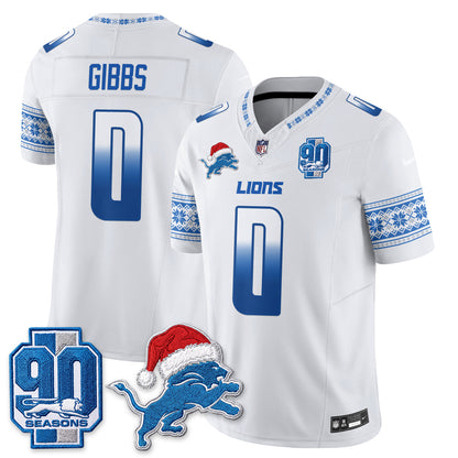 DET Xmas Edition Vapor Jersey - Stitched