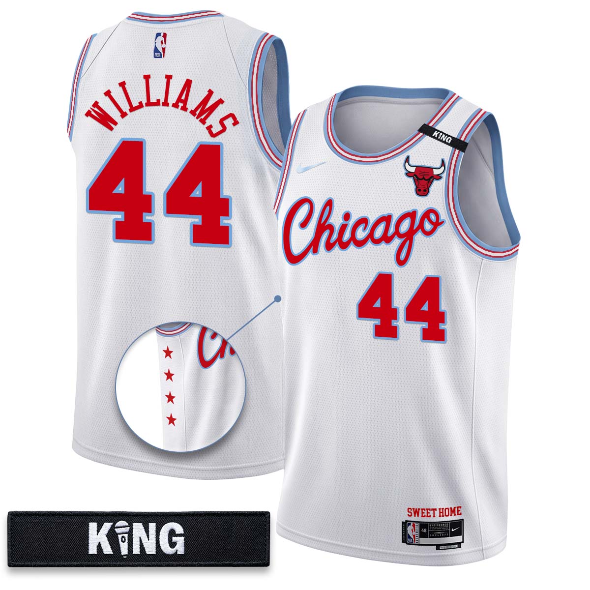 Chicago Bulls 10 Years Anniversary Vapor Jersey - Stitched