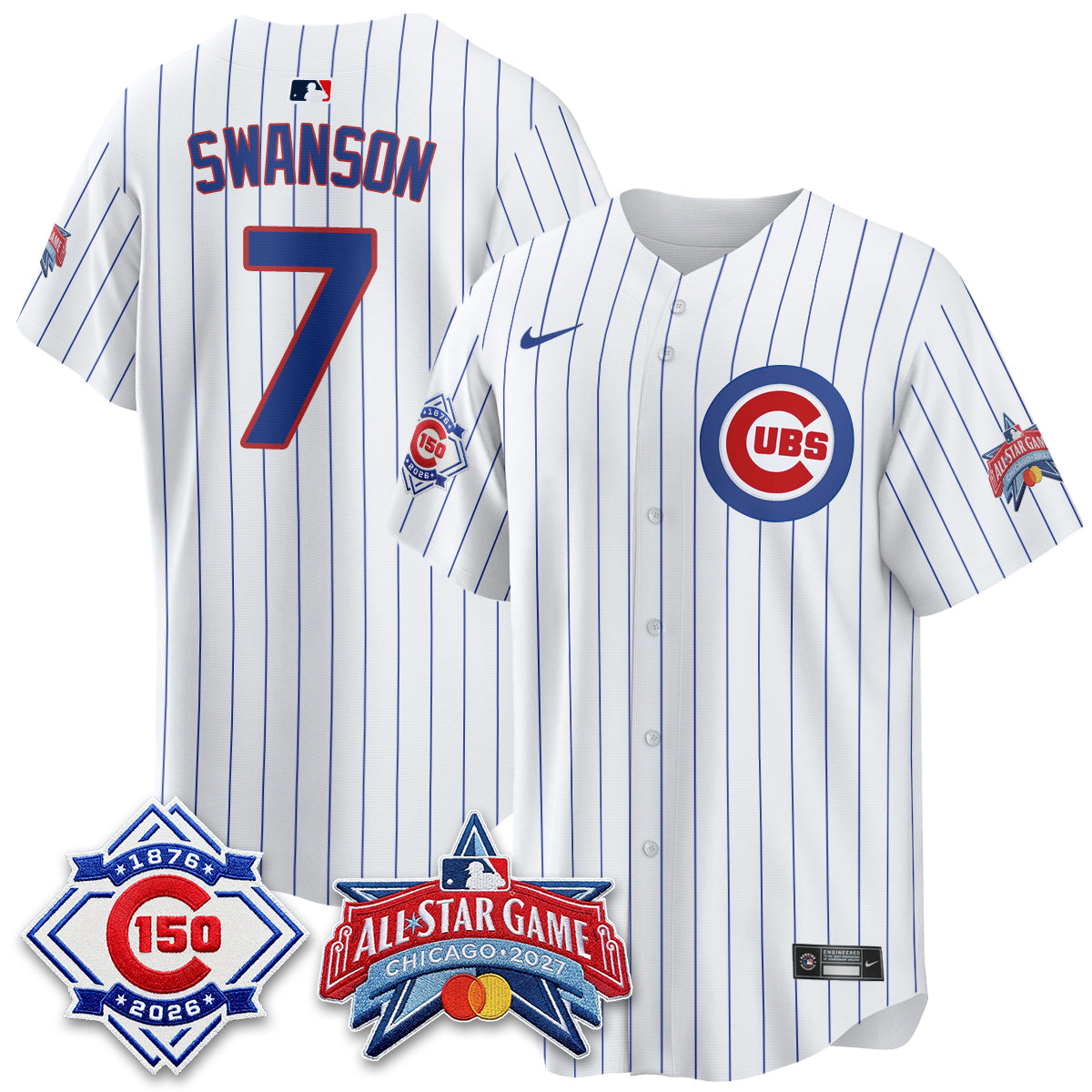 Chicago Cubs 2027 All Star Game Vapor Limited Jersey - Stitched