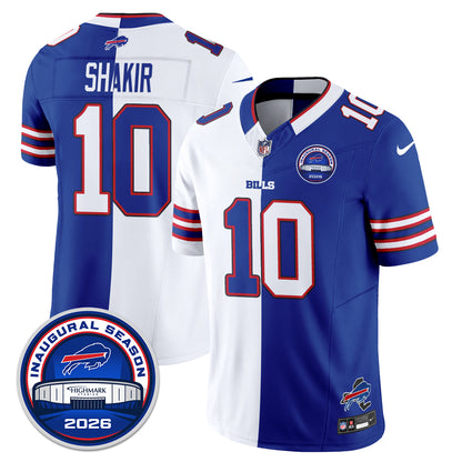 Buffalo Bills 2026 Split Edition Vapor Jersey - Stitched