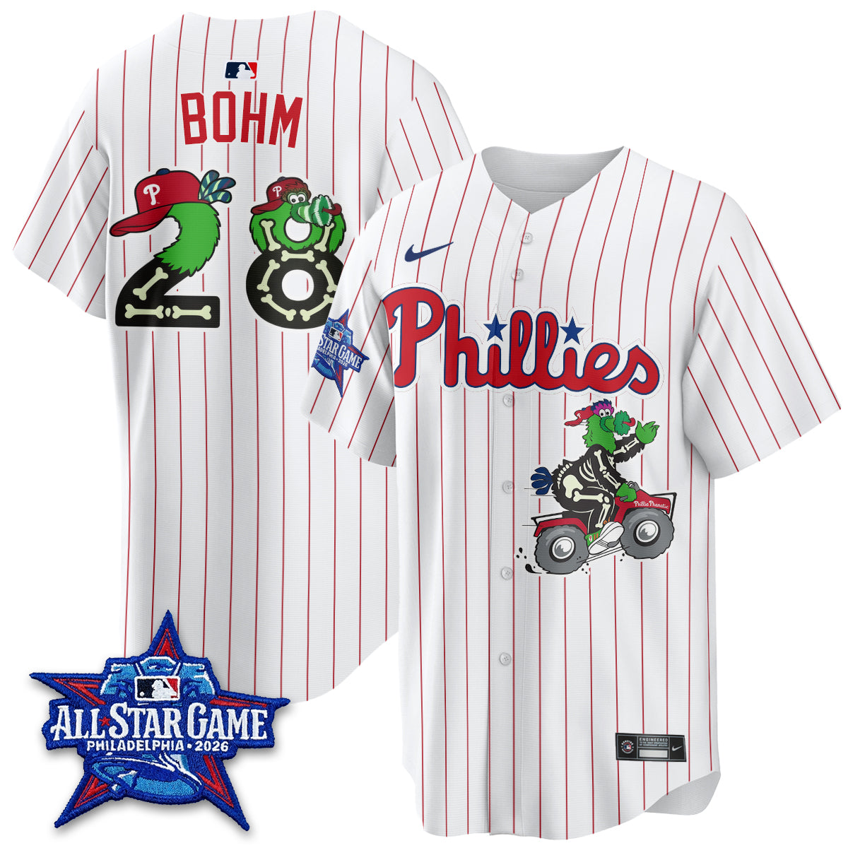 PHI Skeleton Edition Vapor Jersey - Stitched