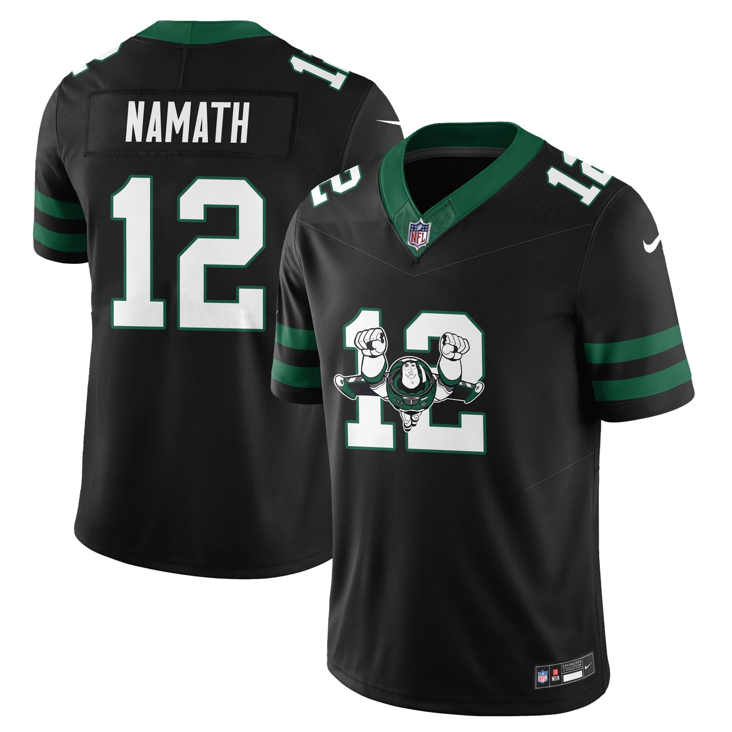 New York Jets x Infinity & Beyond Hero Edition Vapor Jersey - Stitched