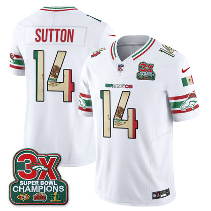 DEN Mexico Edition Vapor Jersey - Stitched