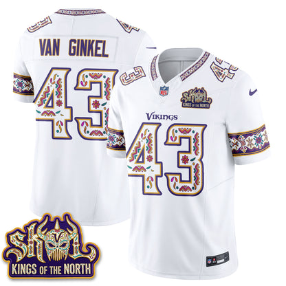 Minnesota Vikings  Latino Heritage Month Vapor Jersey - Stitched