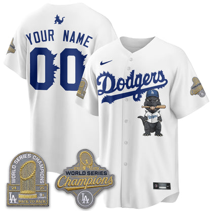 LAD x Godzilla Vapor Custom Jersey- Stitched