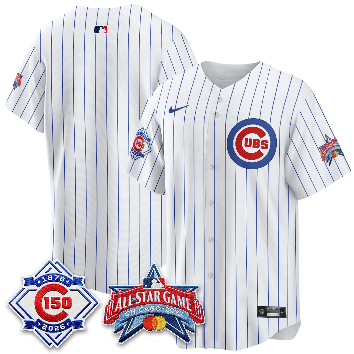 Chicago Cubs 2027 All Star Game Vapor Limited Jersey - Stitched