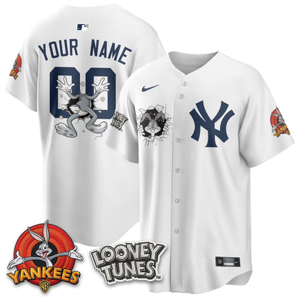 New York Yankees x Bunny Vapor Limited Custom Jersey V3- Printed