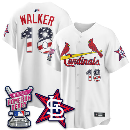 St. Louis Cardinals 2026 Home Run Derby Champion Jersey - All Stitched