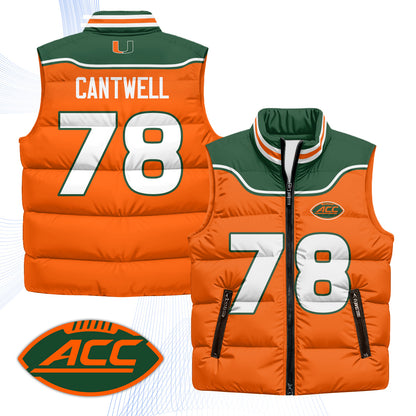 MIA 2001 Throwback Puffer Vest - Printed