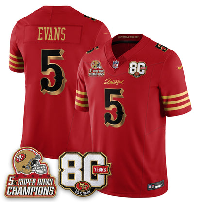 SF 80 Years & 5X Champs Rivalries Edition - Stitched (2)