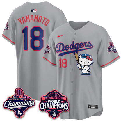 LAD x Hello Kitty Night 2026 Vapor White Jersey - All Stitched