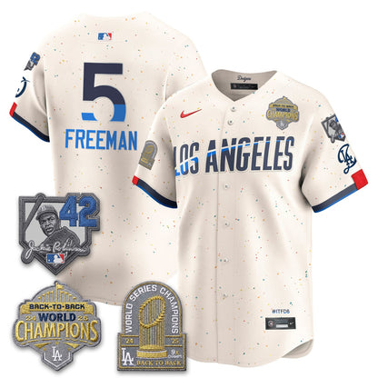 LAD 2026 New Era Gold Collection Vapor Limited Jersey - B2B Champs - All Stitched