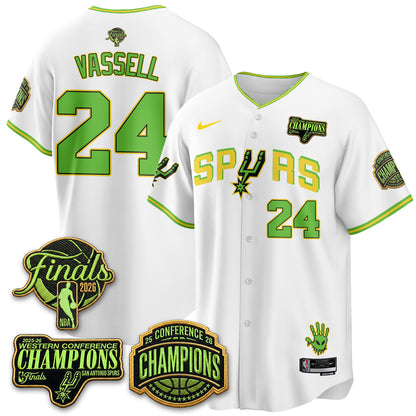 San Antonio Spurs 2026 Basketball Alien Style Vapor Jersey - Stitched