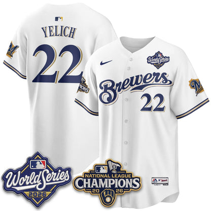 MIL 2026 NL Champions Throwback Jersey - Stitched