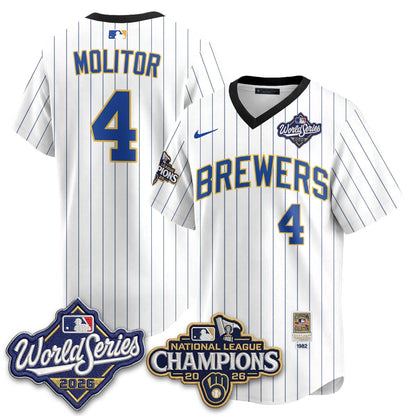 MIL 2026 NL Champions Throwback Jersey - Stitched