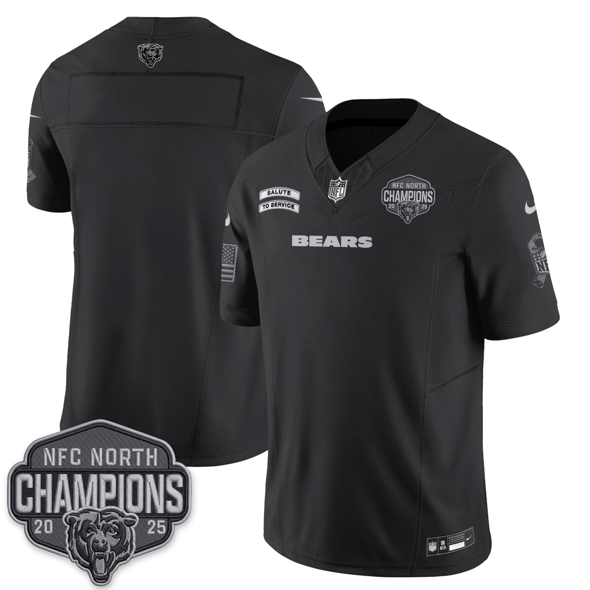 CHI 2026 Salute to Service V2 Vapor Jersey - Stitched