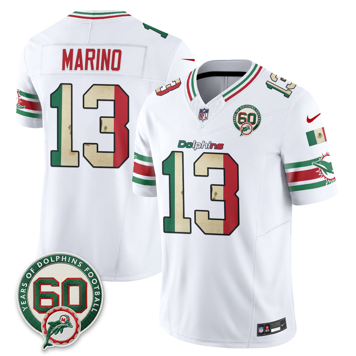 MIA Mexico Edition Vapor Jersey - Stitched