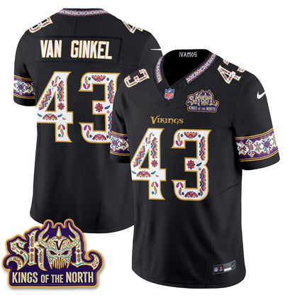 Minnesota Vikings  Latino Heritage Month Vapor Jersey - Stitched
