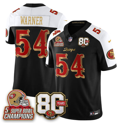 SF 80 Years & 5X Champs Rivalries Edition - Stitched (2)