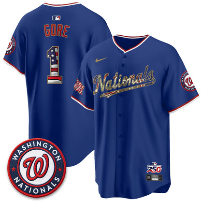 WSH 2026 Independence Day USA Vapor Jersey - Stitched
